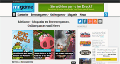 Desktop Screenshot of mrgame.de