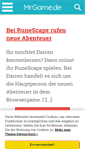 Mobile Screenshot of mrgame.de